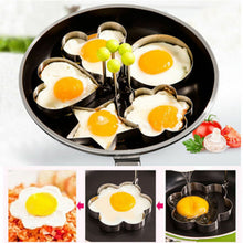 Load image into Gallery viewer, Stainless Steel Pancake Mould Mold Ring Cooking Fried Egg Shaper Kitchen Tools