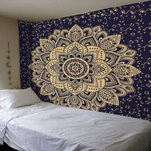 Load image into Gallery viewer, Hot New Indian Mandala Tapestry Hippie Home Decorative Wall Hanging Bohemia Beach Mat Yoga Mat Bedspread Table Cloth