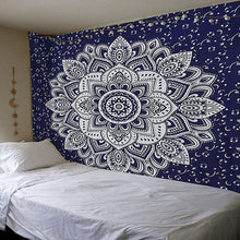 Load image into Gallery viewer, Hot New Indian Mandala Tapestry Hippie Home Decorative Wall Hanging Bohemia Beach Mat Yoga Mat Bedspread Table Cloth
