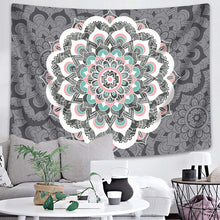 Load image into Gallery viewer, Hot New Indian Mandala Tapestry Hippie Home Decorative Wall Hanging Bohemia Beach Mat Yoga Mat Bedspread Table Cloth